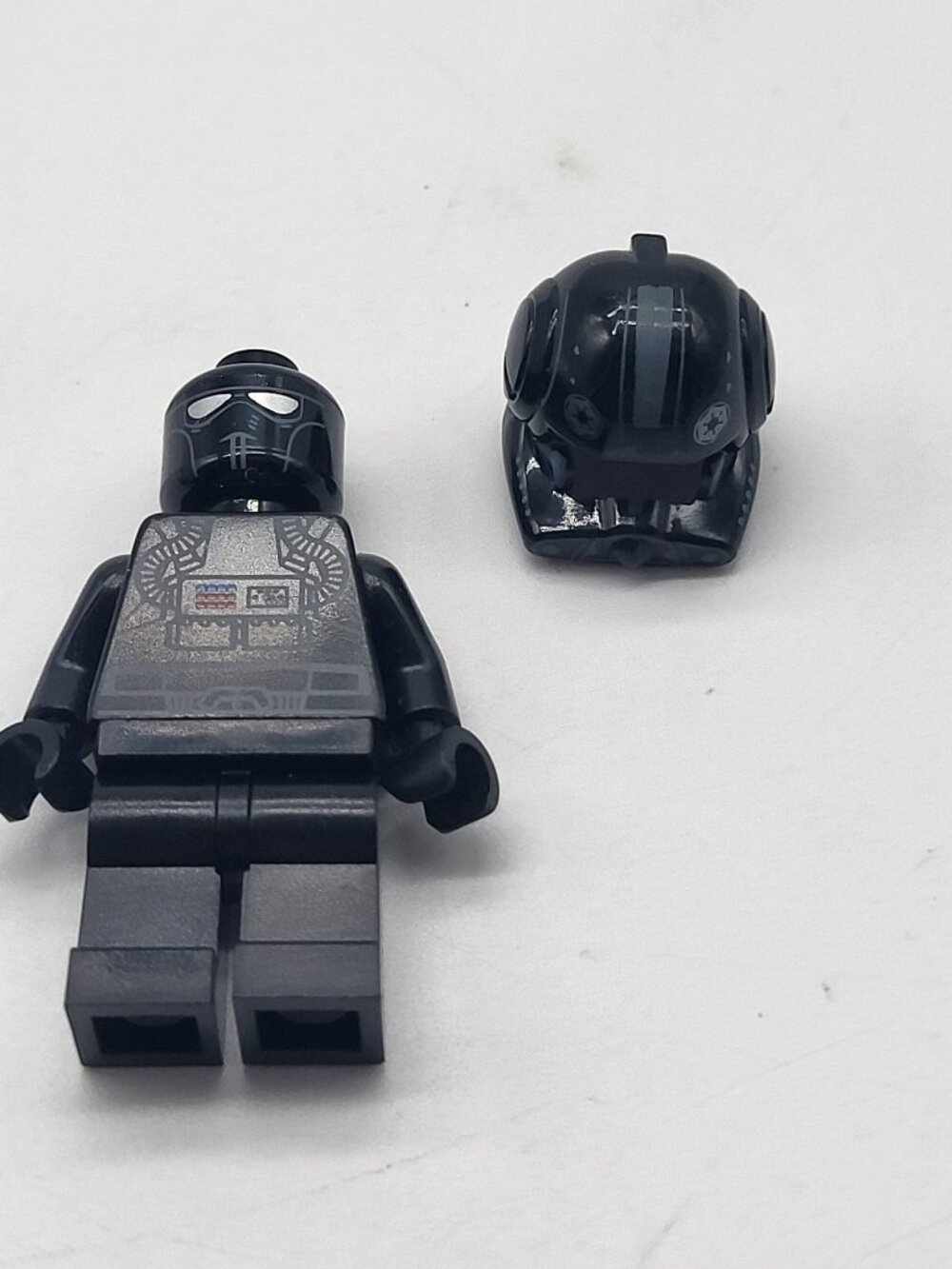LEGO Star Wars Imperial V-Wing Pilot Black SW0304 7915 Minifigure